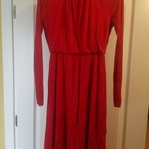 Red MaxMara dress